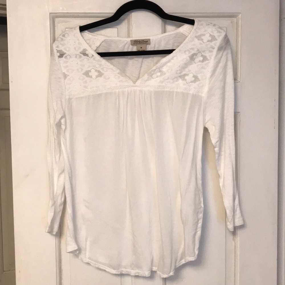 Lucky Brand white top